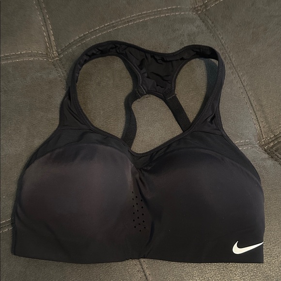 Nike Other - Nike Women's Black Sports Bra with White Logo
